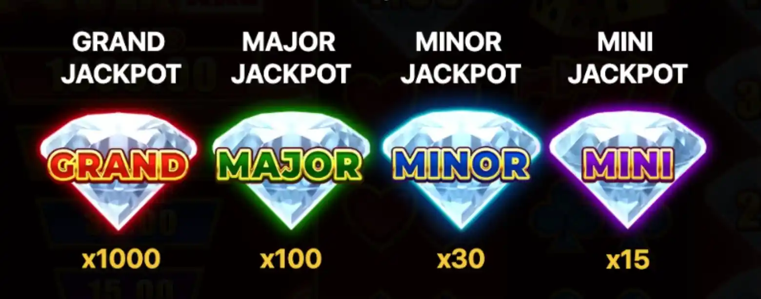Diamonds Power XXL: Hold and Win Bonus Buy Options